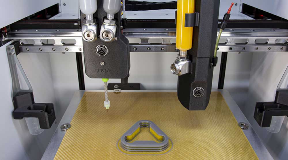 Printing with SIL-001 using support material